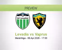 Levadia Vaprus betting prediction (08 April 2026)