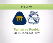 Pumas Puebla betting prediction (25 August 2025)