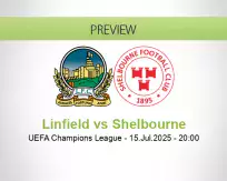Linfield Shelbourne betting prediction (15 July 2025)