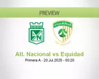 Atl. Nacional Equidad betting prediction (20 July 2025)