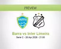Barra vs Inter Limeira