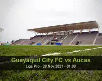 Guayaquil City FC Aucas betting prediction (28 November 2021)