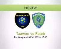 Taawon Fateh betting prediction (09 February 2023)