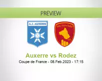 Auxerre Rodez betting prediction (08 February 2023)