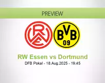 RW Essen Dortmund betting prediction (19 August 2025)