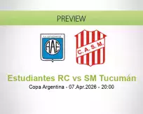 Estudiantes RC SM Tucumán betting prediction (07 April 2026)