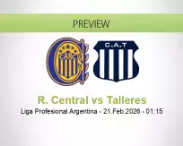 R. Central Talleres betting prediction (21 February 2026)
