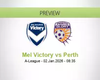 Mel Victory vs Perth