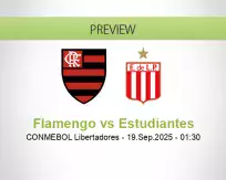Flamengo Estudiantes betting prediction (19 September 2025)
