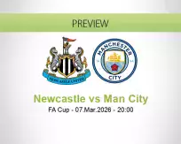 Newcastle vs Man City