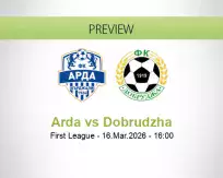 Arda vs Dobrudzha