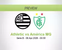 Athletic América MG betting prediction (06 April 2026)