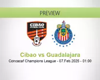 Cibao Guadalajara betting prediction (07 February 2025)