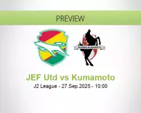 JEF Utd Kumamoto betting prediction (27 September 2025)
