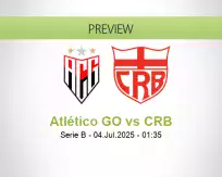 Atlético GO CRB betting prediction (04 July 2025)