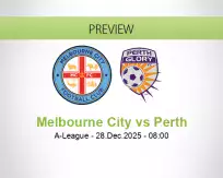 Melbourne City Perth betting prediction (28 December 2025)