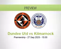Dundee Utd Kilmarnock betting prediction (27 September 2025)