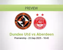 Dundee Utd Aberdeen betting prediction (24 September 2025)