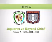 Jaguares vs Boyacá Chicó