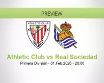 Athletic Club Real Sociedad betting prediction (01 February 2026)