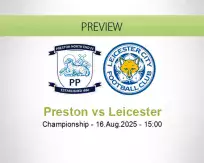 Preston Leicester betting prediction (16 August 2025)