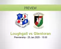 Loughgall Glentoran betting prediction (25 January 2025)