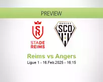 Reims Angers betting prediction (16 February 2025)