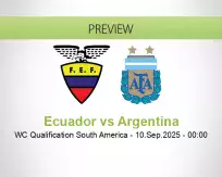 Ecuador Argentina betting prediction (09 September 2025)