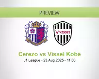 Cerezo Vissel Kobe betting prediction (23 August 2025)