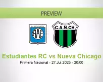 Estudiantes RC Nueva Chicago betting prediction (28 July 2025)