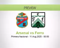Arsenal Ferro betting prediction (10 August 2025)