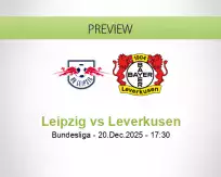 Leipzig Leverkusen betting prediction (20 December 2025)