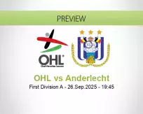 OHL Anderlecht betting prediction (26 September 2025)