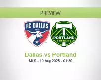 Dallas Portland betting prediction (10 August 2025)