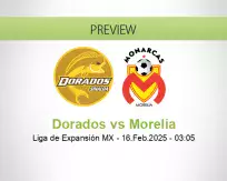 Dorados Morelia betting prediction (15 February 2025)