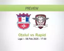 Oţelul Rapid betting prediction (08 February 2025)