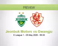 Jeonbuk Motors vs Gwangju