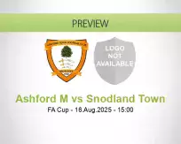Ashford M Snodland Town betting prediction (16 August 2025)