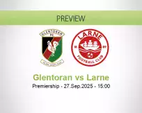 Glentoran Larne betting prediction (27 September 2025)