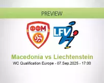 Macedonia Liechtenstein betting prediction (07 September 2025)