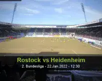 Rostock Heidenheim betting prediction (22 January 2022)