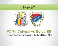 FC St. Coloma Borac BB betting prediction (17 July 2025)