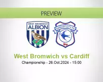 West Bromwich Cardiff betting prediction (26 October 2024)