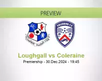 Loughgall Coleraine betting prediction (30 December 2024)