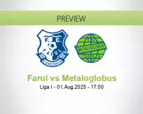 Farul Metaloglobus betting prediction (01 August 2025)