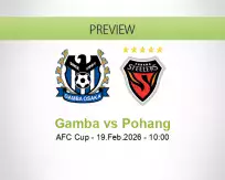 Gamba vs Pohang