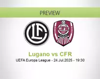 Lugano CFR betting prediction (25 July 2025)