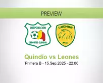 Quindío Leones betting prediction (15 September 2025)