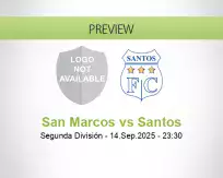 San Marcos Santos betting prediction (15 September 2025)