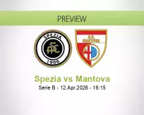 Spezia Mantova betting prediction (12 April 2026)